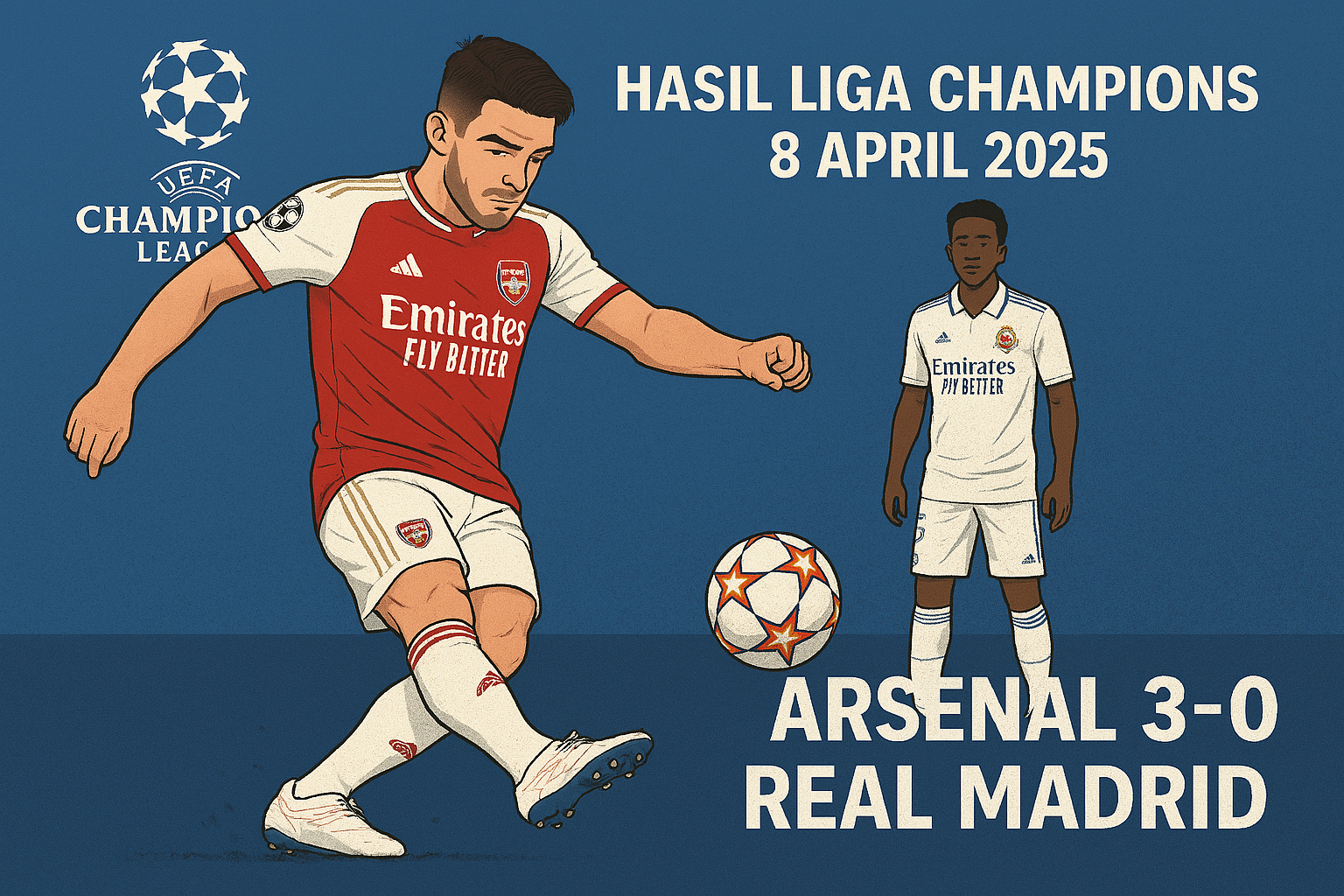 Hasil Lengkap Perempat Final Liga Champions 8 April 2025
