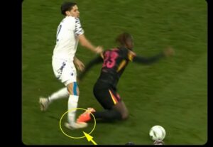 Momen saat kevin diks cidera saat bela FC Copenhagen