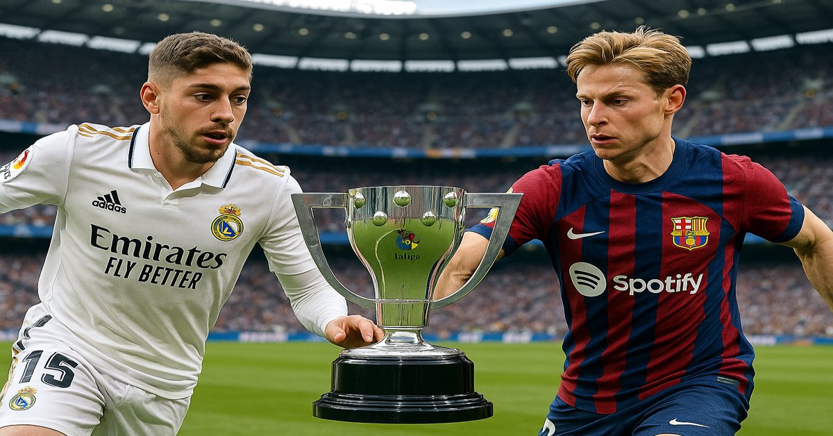 Pekan Ke-32 La Liga: Real Madrid Menang Dramatis, Barcelona Tetap Kokoh di Puncak