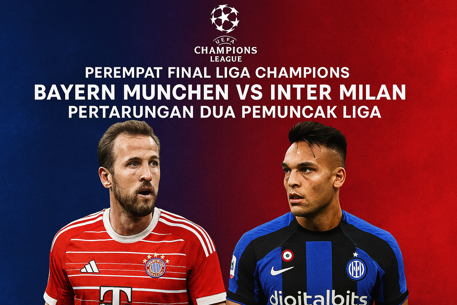 Perempat Final Liga Champions Bayern Munchen vs Inter Milan Pertarungan Dua Pemuncak Liga