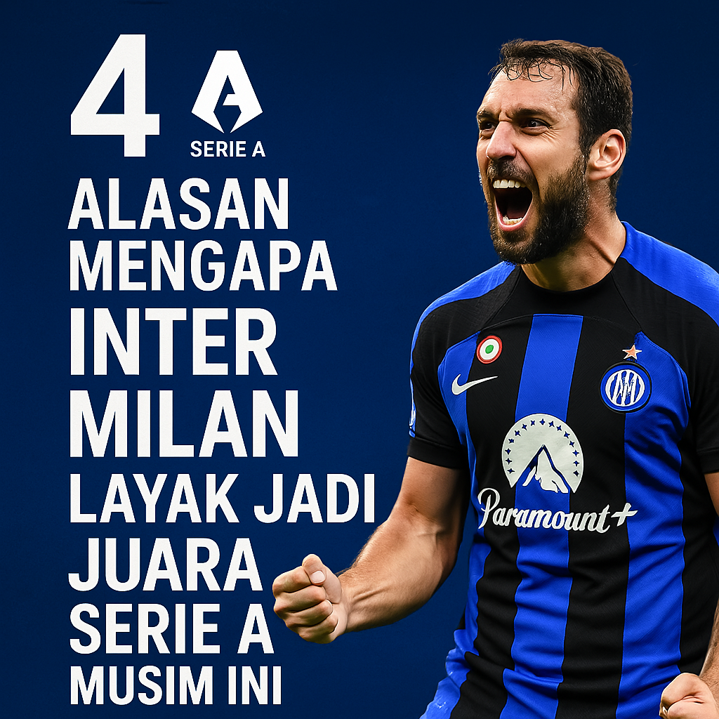 4 Alasan Mengapa Inter Milan Layak Jadi Juara Serie A Musim Ini