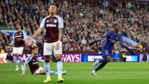 perempat final leg kedua Liga Champions UEFA antara Aston Villa dan Paris Saint-Germain (PSG)