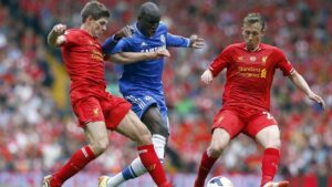 insiden "terpeleset" Steven Gerrard pada musim 2013/2014