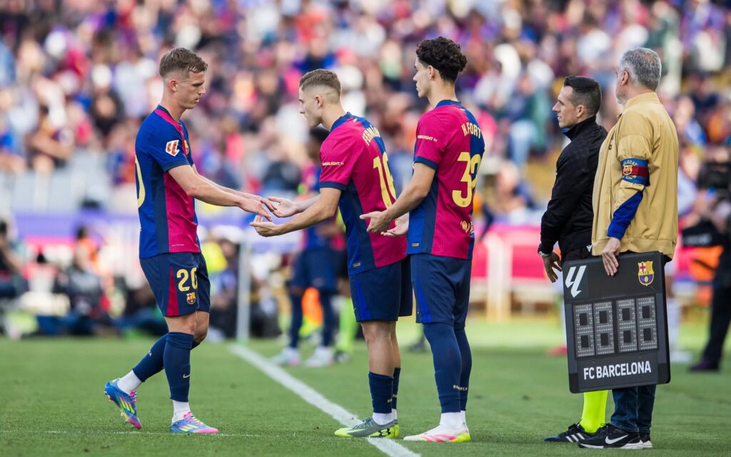 Pergantian Pemain Barcelona di laga El Clasico