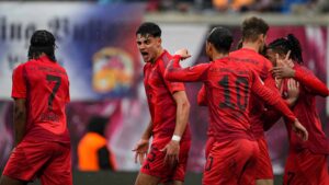 Selebrasi Pemain bayern munich